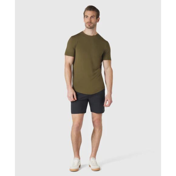 Jack Archer Shorts Mens 40x7 Jetsetter Tech Black Performance Stretch Golf Chino - Picture 2 of 10